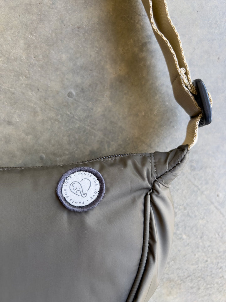 Banana Bag Verde - Pantsforlove Pantalones anchos, pantalones yoga