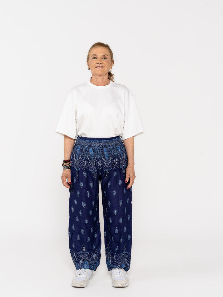 Chaba Morado Oscuro - Pantsforlove Pantalones anchos, pantalones yoga