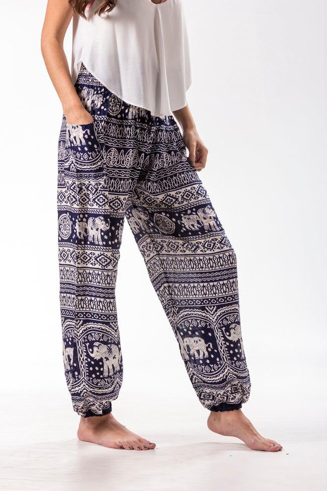 Chakra Azul Oscuro - Pantsforlove Pantalones anchos, pantalones yoga