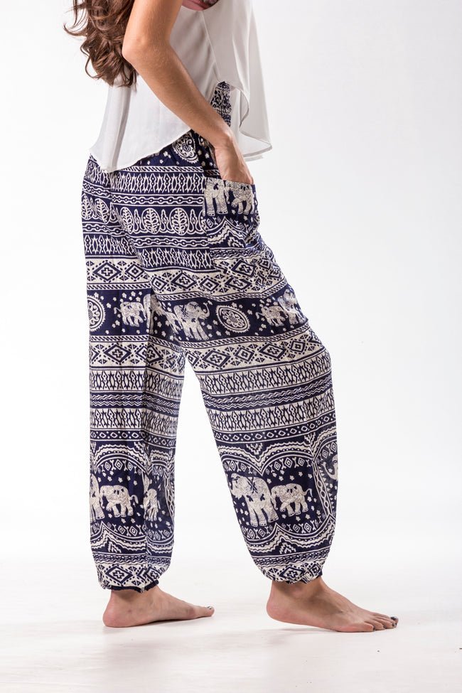 Chakra Azul Oscuro - Pantsforlove Pantalones anchos, pantalones yoga