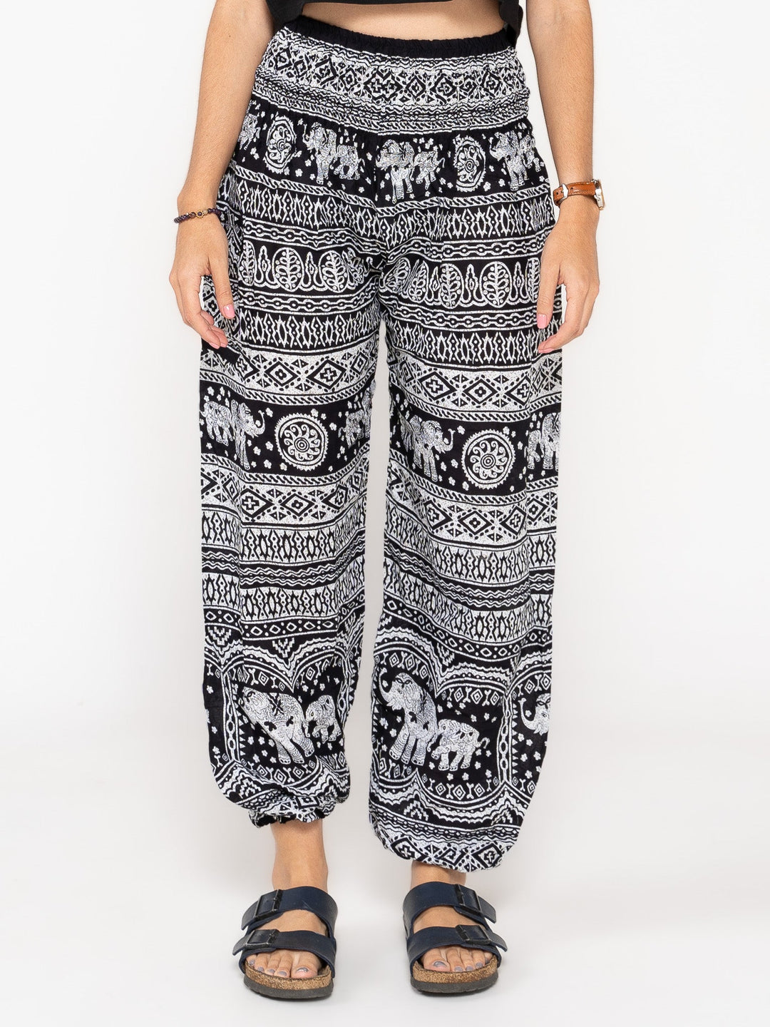Chakra Negro - Pantsforlove Pantalones anchos, pantalones yoga