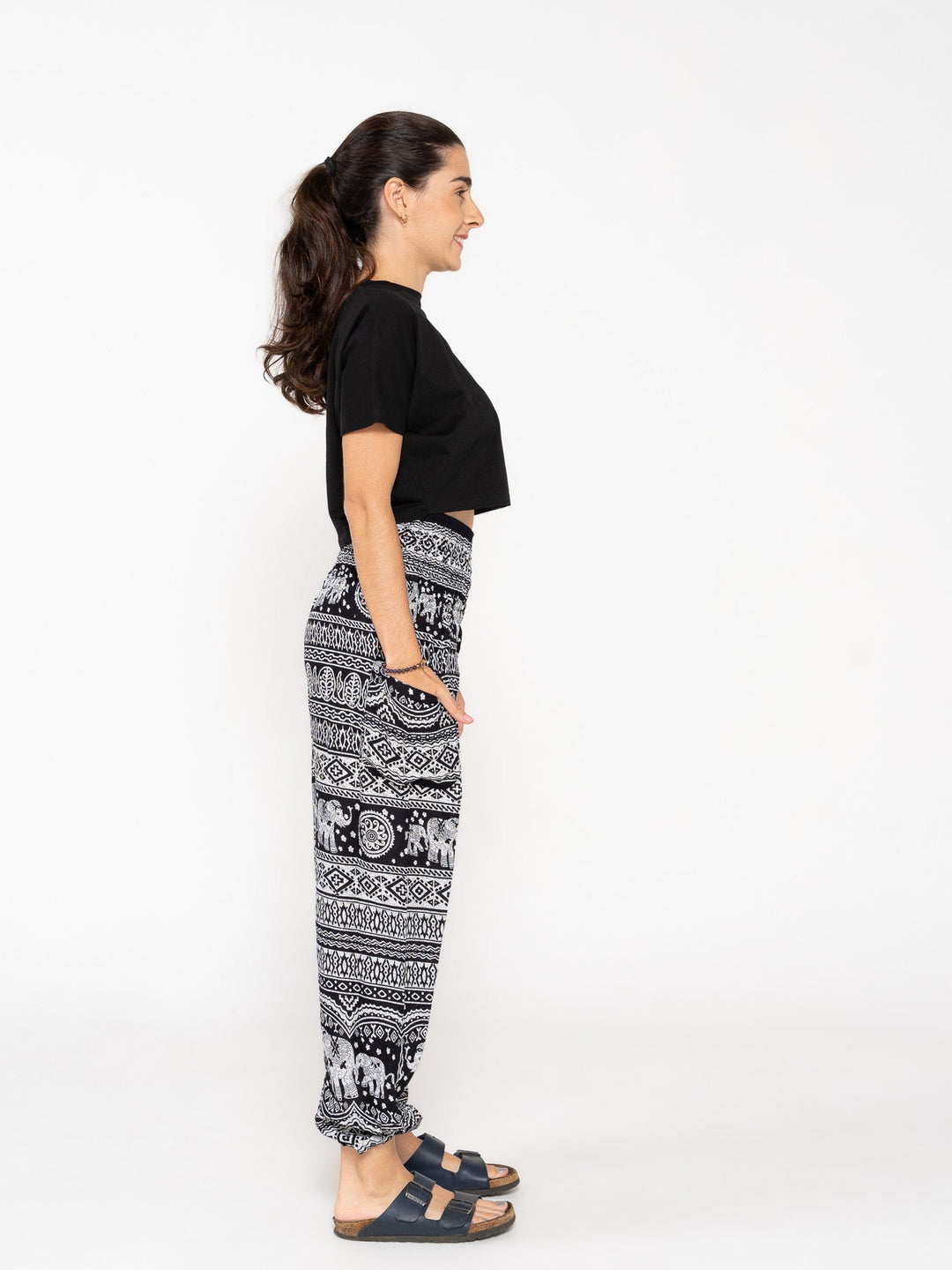 Chakra Negro - Pantsforlove Pantalones anchos, pantalones yoga