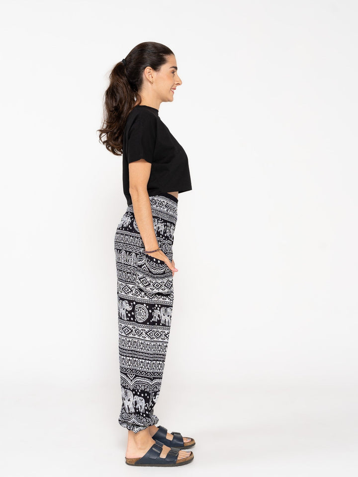Chakra Negro - Pantsforlove Pantalones anchos, pantalones yoga
