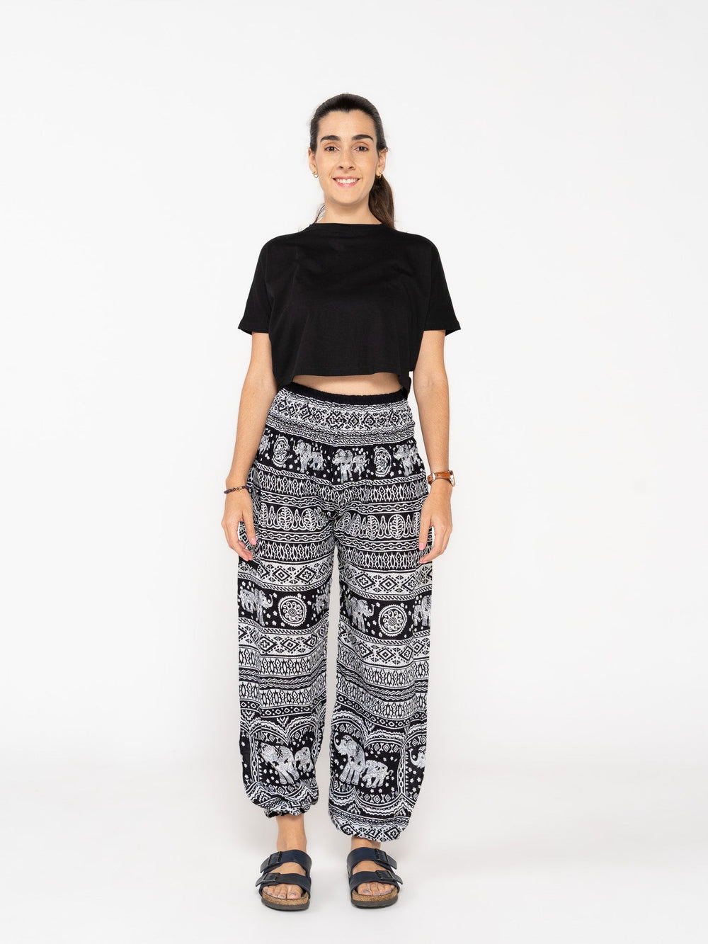 Chakra Negro - Pantsforlove Pantalones anchos, pantalones yoga