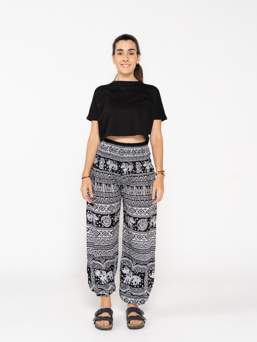 Chakra Negro - Pantsforlove Pantalones anchos, pantalones yoga