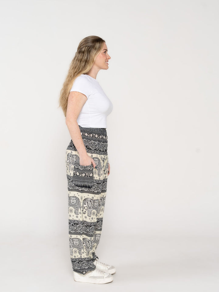 Dharma Negro - Pantsforlove Pantalones anchos, pantalones yoga