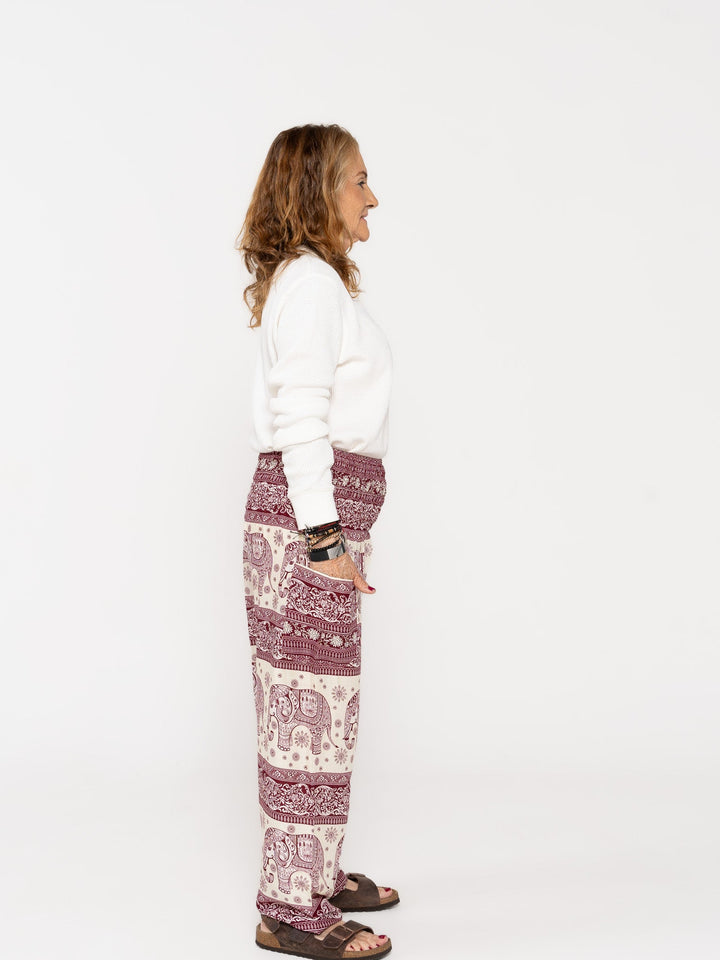 Dharma Rojo - Pantsforlove Pantalones anchos, pantalones yoga