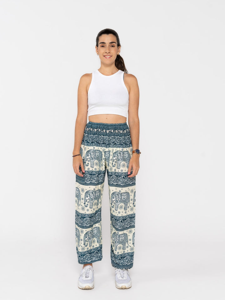 Dharma Verde Menta - Pantsforlove Pantalones anchos, pantalones yoga