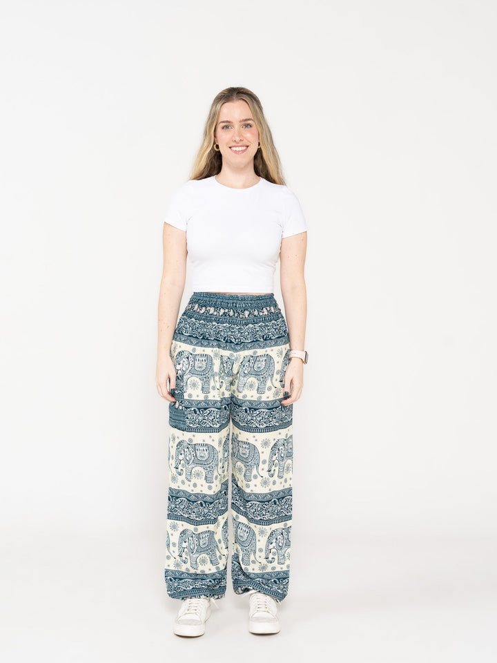 Dharma Verde Menta - Pantsforlove Pantalones anchos, pantalones yoga