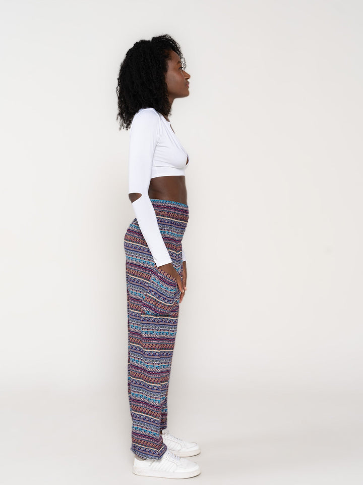 Hamsa Morada - Pantsforlove Pantalones anchos, pantalones yoga