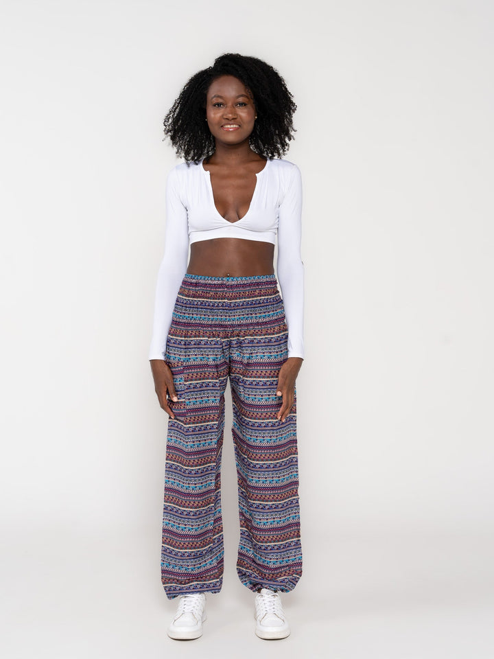 Hamsa Morada - Pantsforlove Pantalones anchos, pantalones yoga