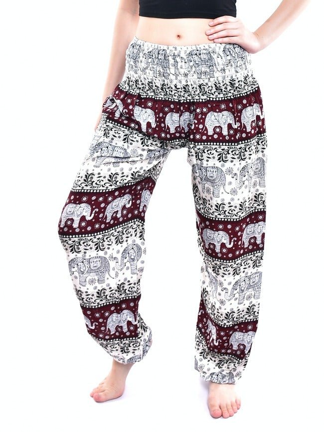 Maisha Vino tinto - Pantsforlove Pantalones anchos, pantalones yoga