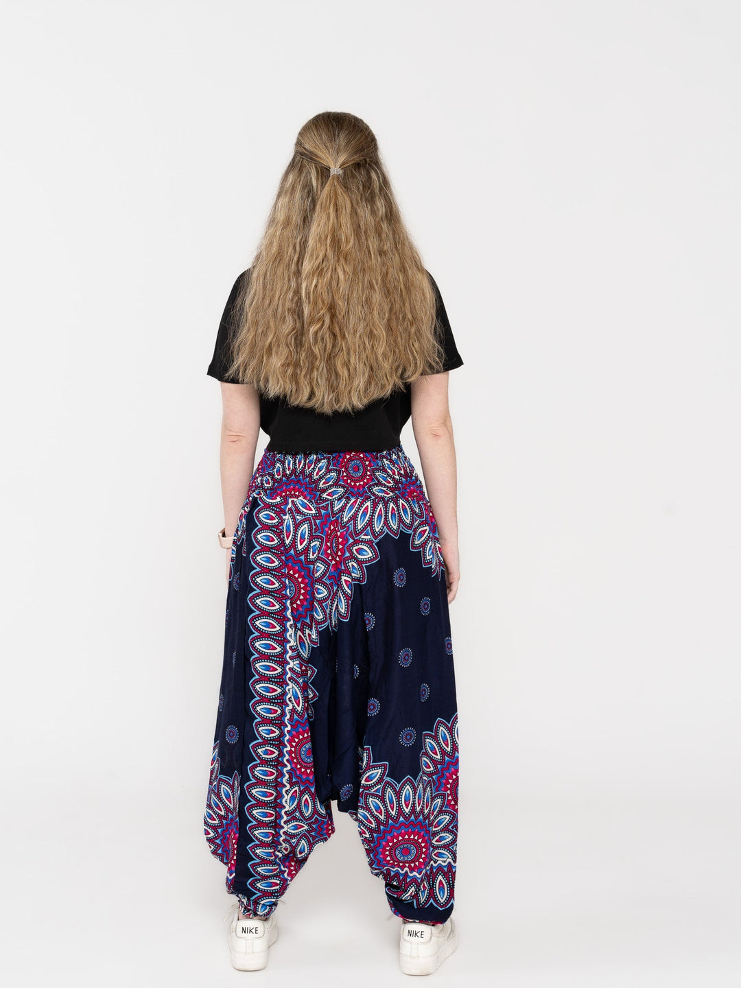 Mandala Morado Oscuro - Pantsforlove Pantalones anchos, pantalones yoga