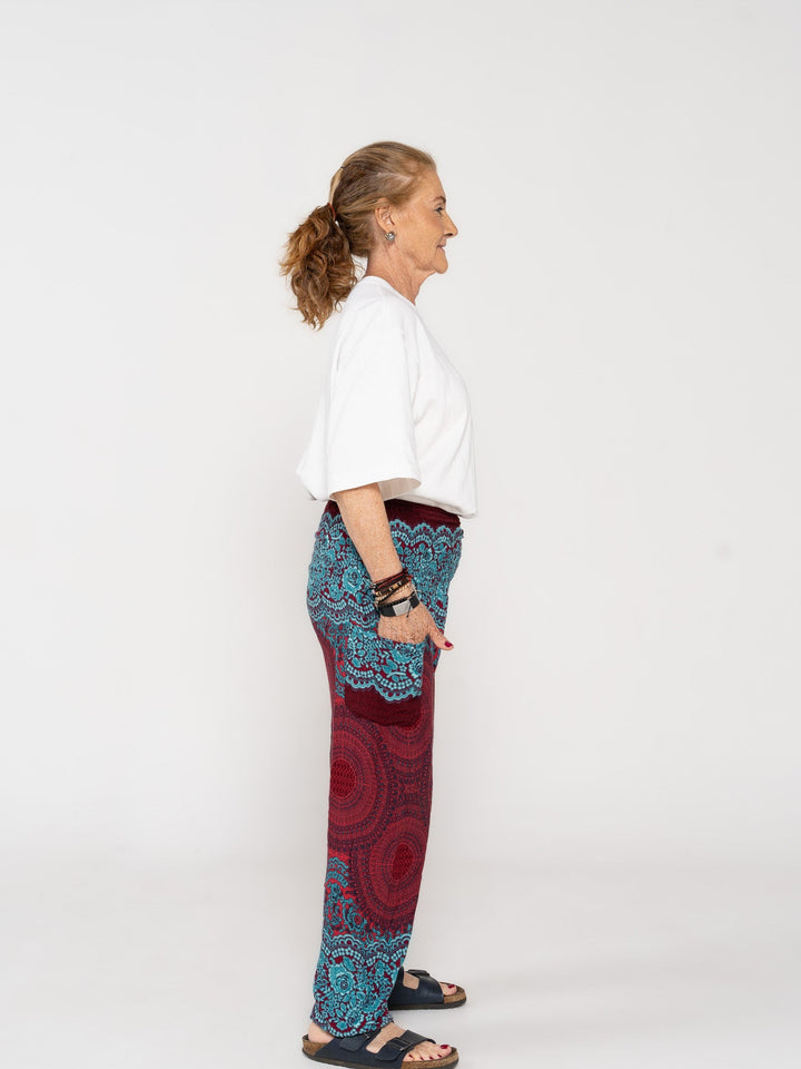 Mudra - Pantsforlove Pantalones anchos, pantalones yoga