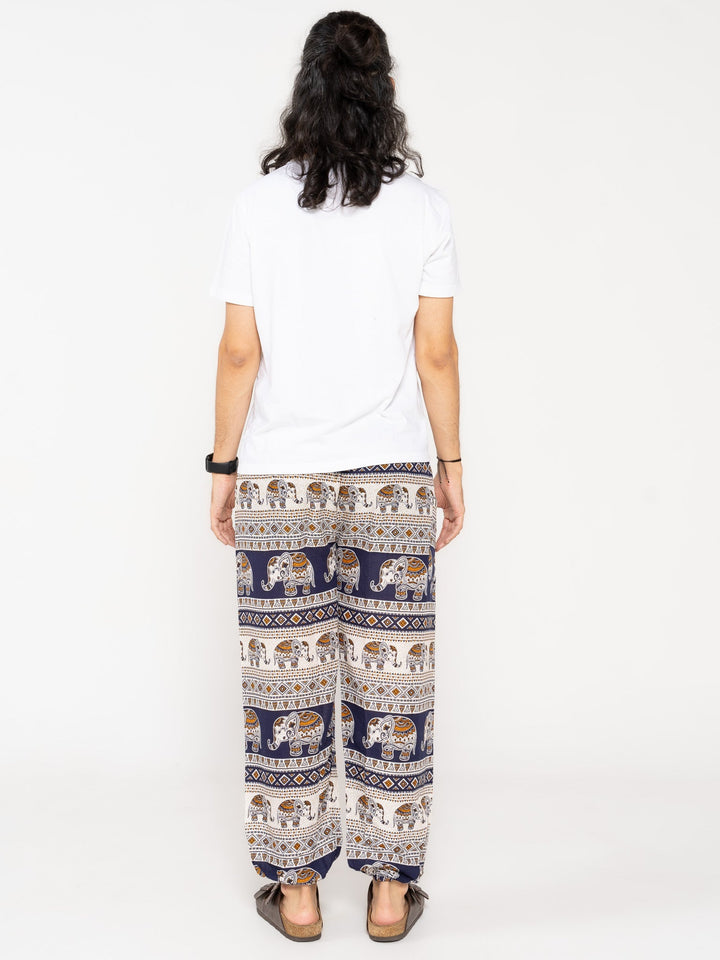 Namasté Azul Oscuro - Pantsforlove Pantalones anchos, pantalones yoga