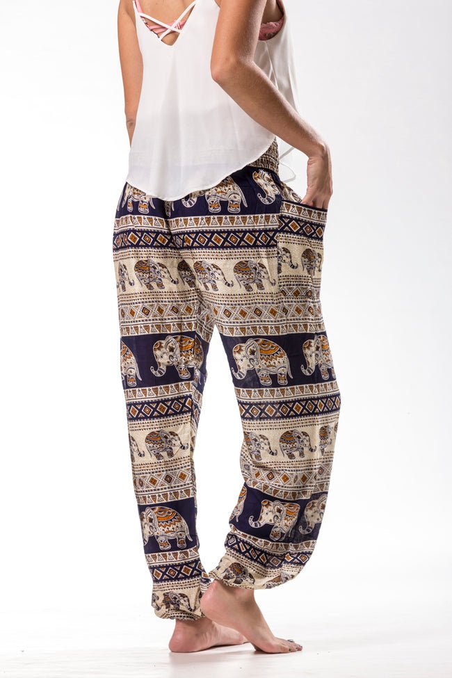 Namasté Azul Oscuro - Pantsforlove Pantalones anchos, pantalones yoga