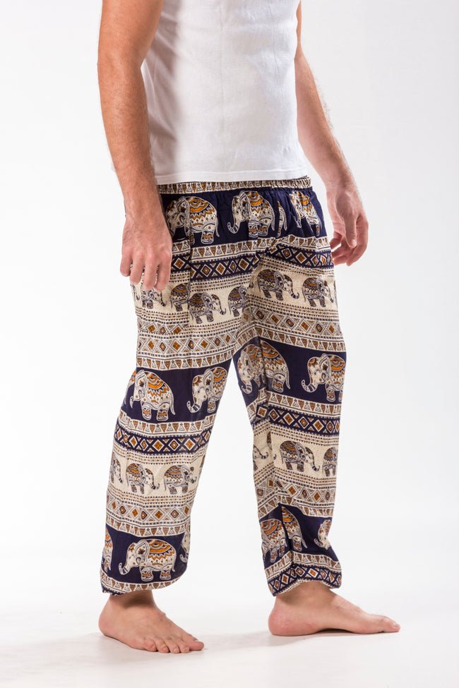Namasté Azul Oscuro - Pantsforlove Pantalones anchos, pantalones yoga