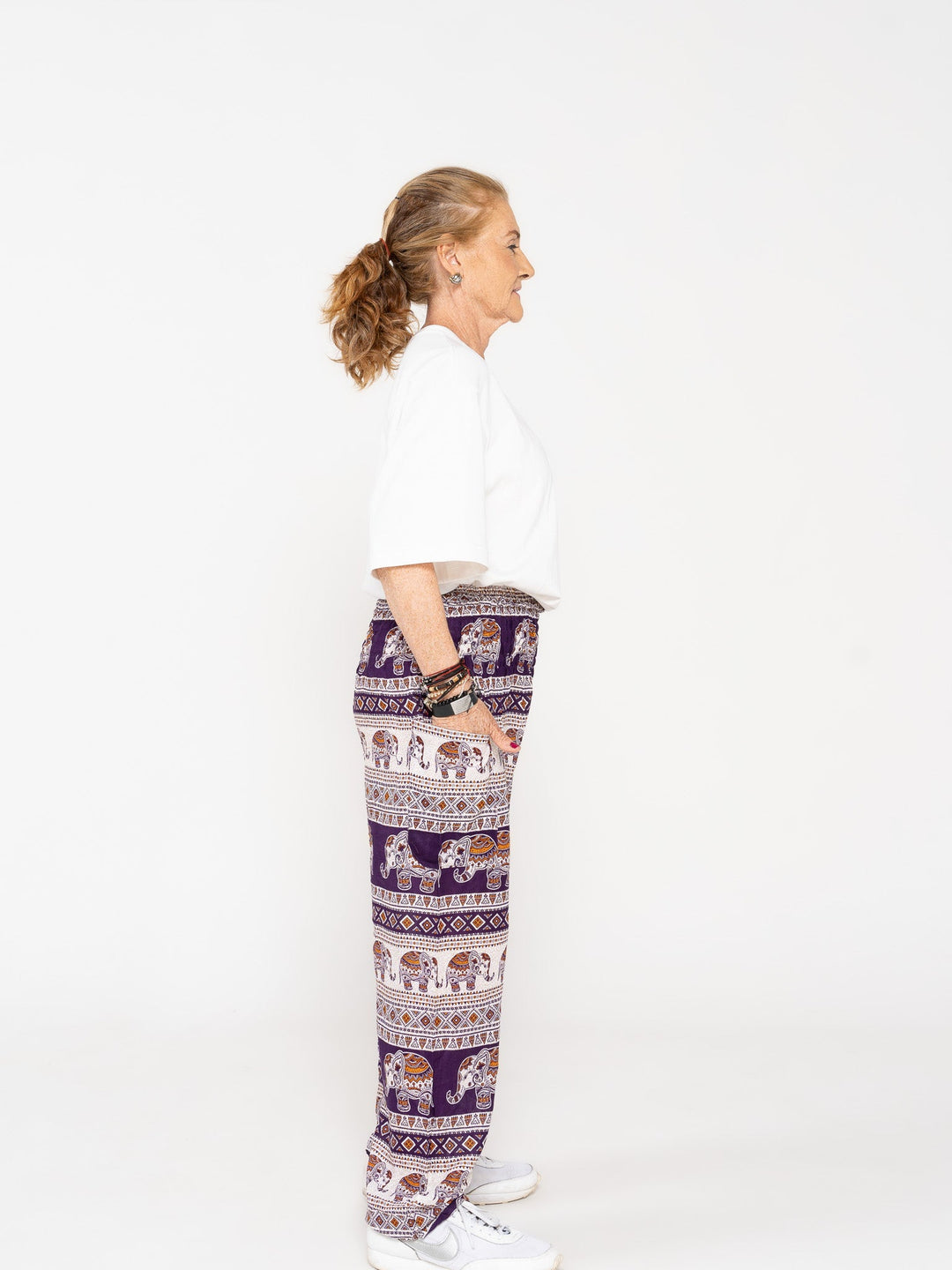 Namasté Morado - Pantsforlove Pantalones anchos, pantalones yoga