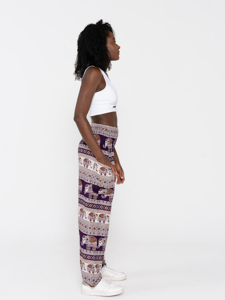 Namasté Morado - Pantsforlove Pantalones anchos, pantalones yoga