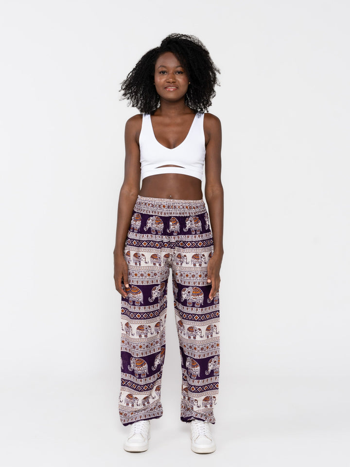 Namasté Morado - Pantsforlove Pantalones anchos, pantalones yoga