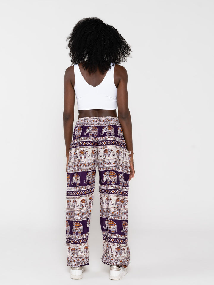 Namasté Morado - Pantsforlove Pantalones anchos, pantalones yoga