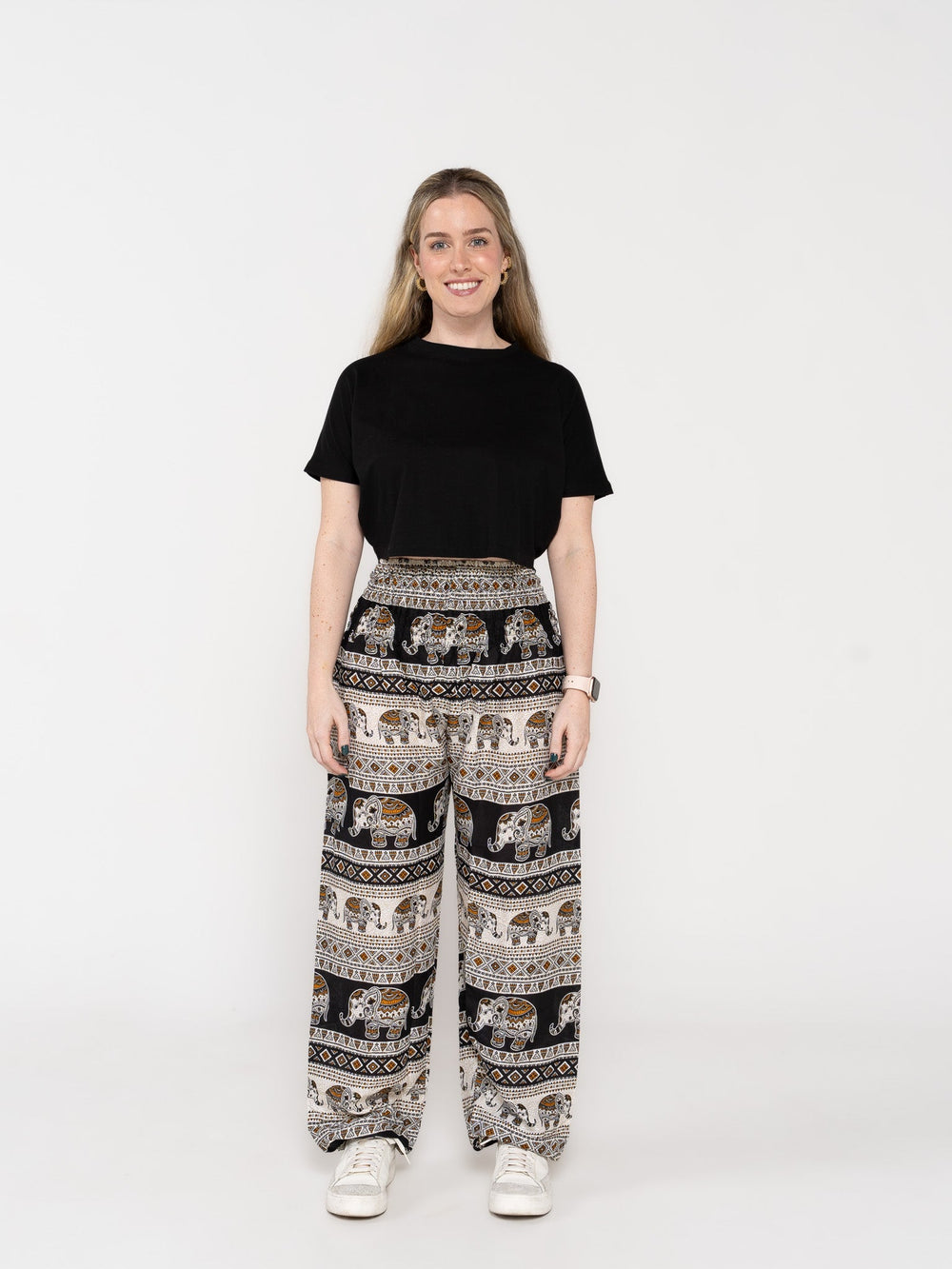 Namasté Negro - Pantsforlove Pantalones anchos, pantalones yoga