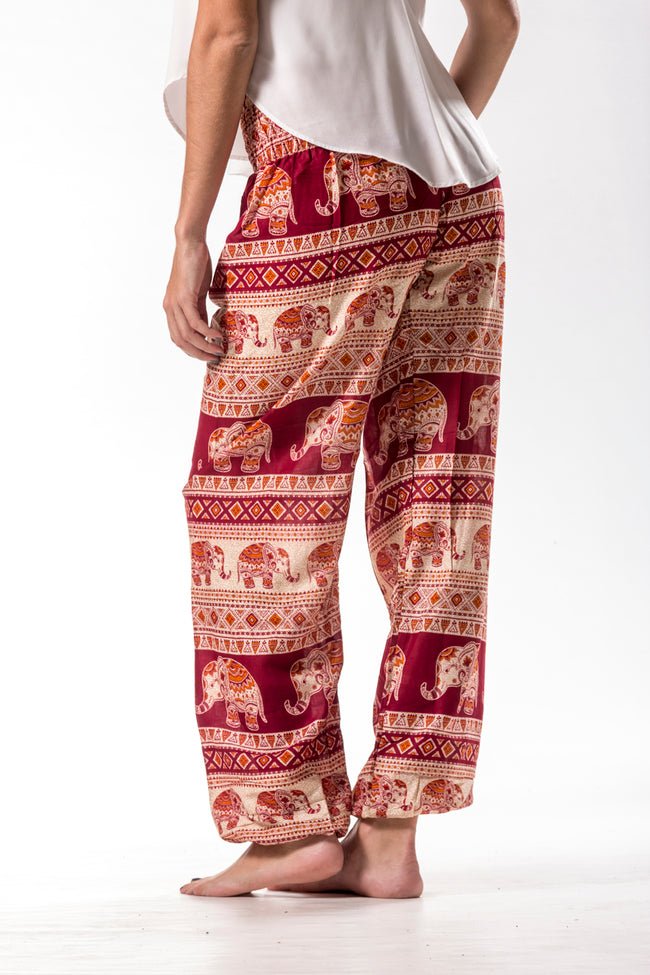 Namasté Rojo - Pantsforlove Pantalones anchos, pantalones yoga