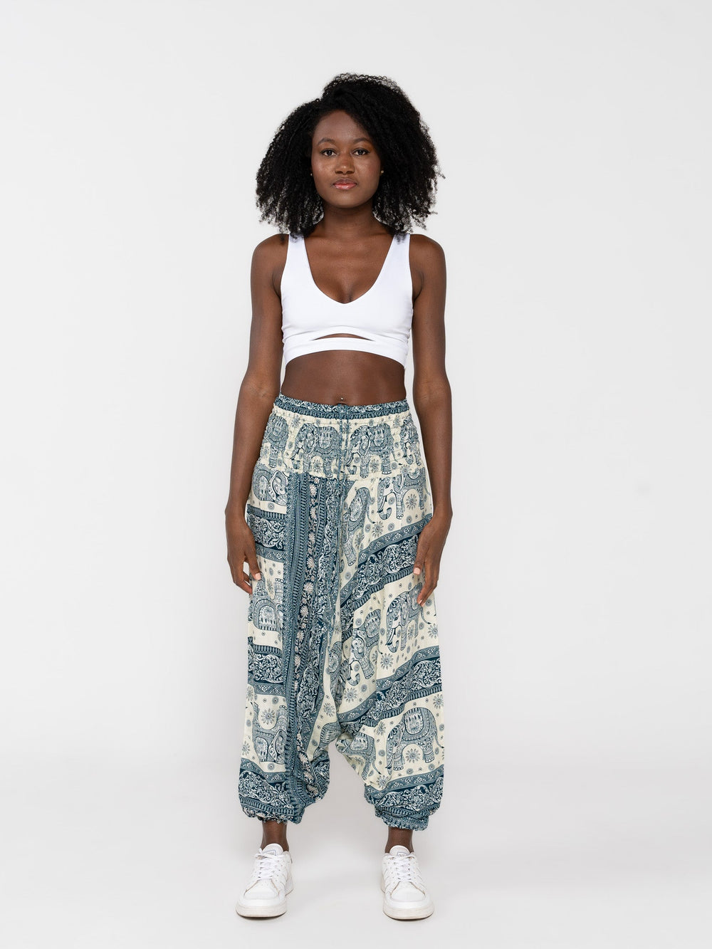 Parvati Verde Menta - Pantsforlove Pantalones anchos, pantalones yoga