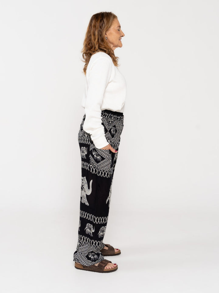 Prana Negro - Pantsforlove Pantalones anchos, pantalones yoga