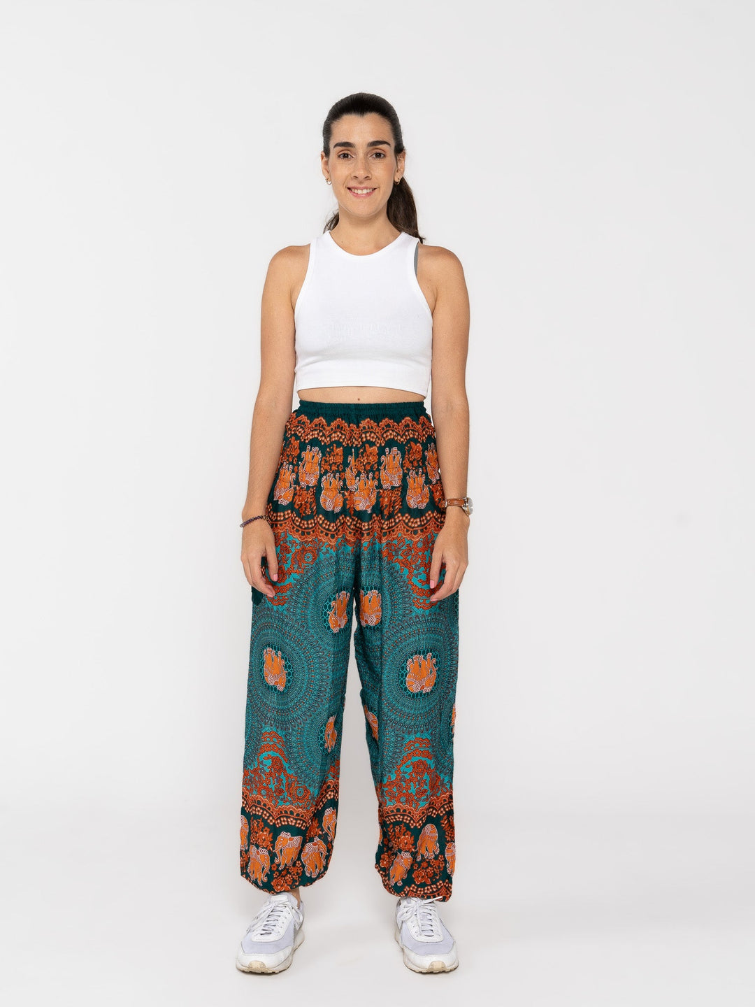 Roho Verde Oscuro - Pantsforlove Pantalones anchos, pantalones yoga