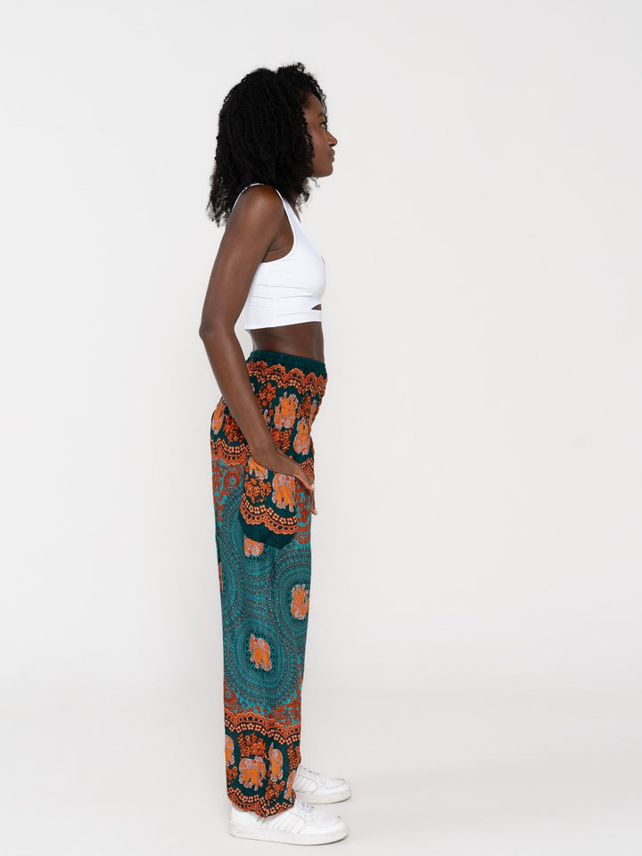 Roho Verde Oscuro - Pantsforlove Pantalones anchos, pantalones yoga