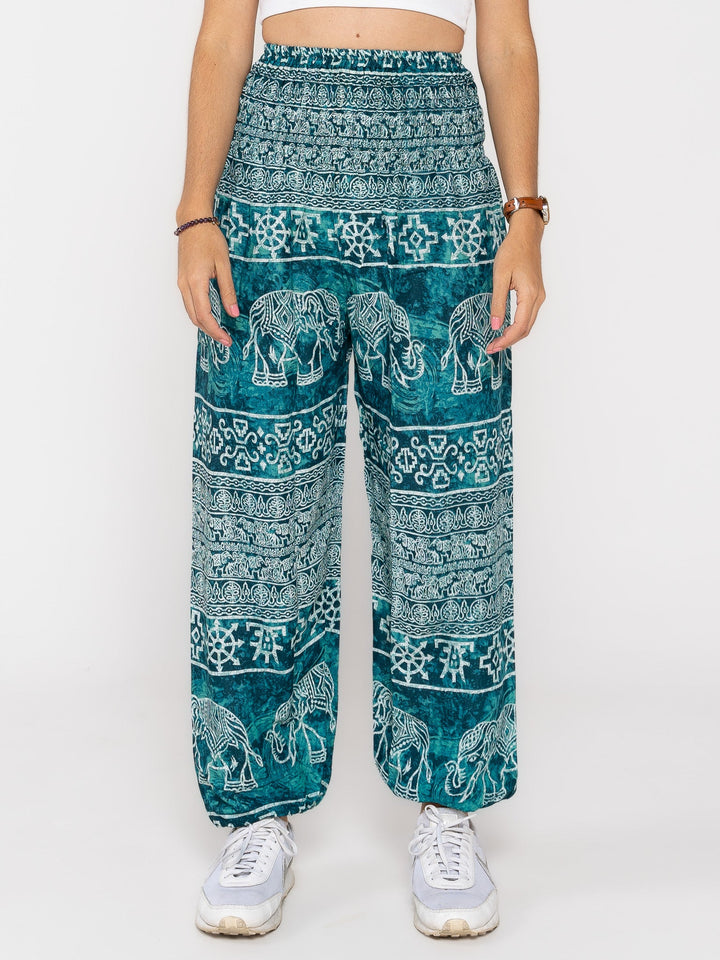 Sarva Turquesa - Pantsforlove Pantalones anchos, pantalones yoga