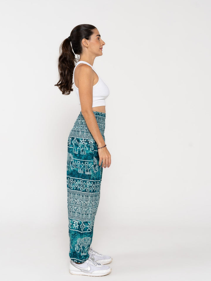 Sarva Turquesa - Pantsforlove Pantalones anchos, pantalones yoga