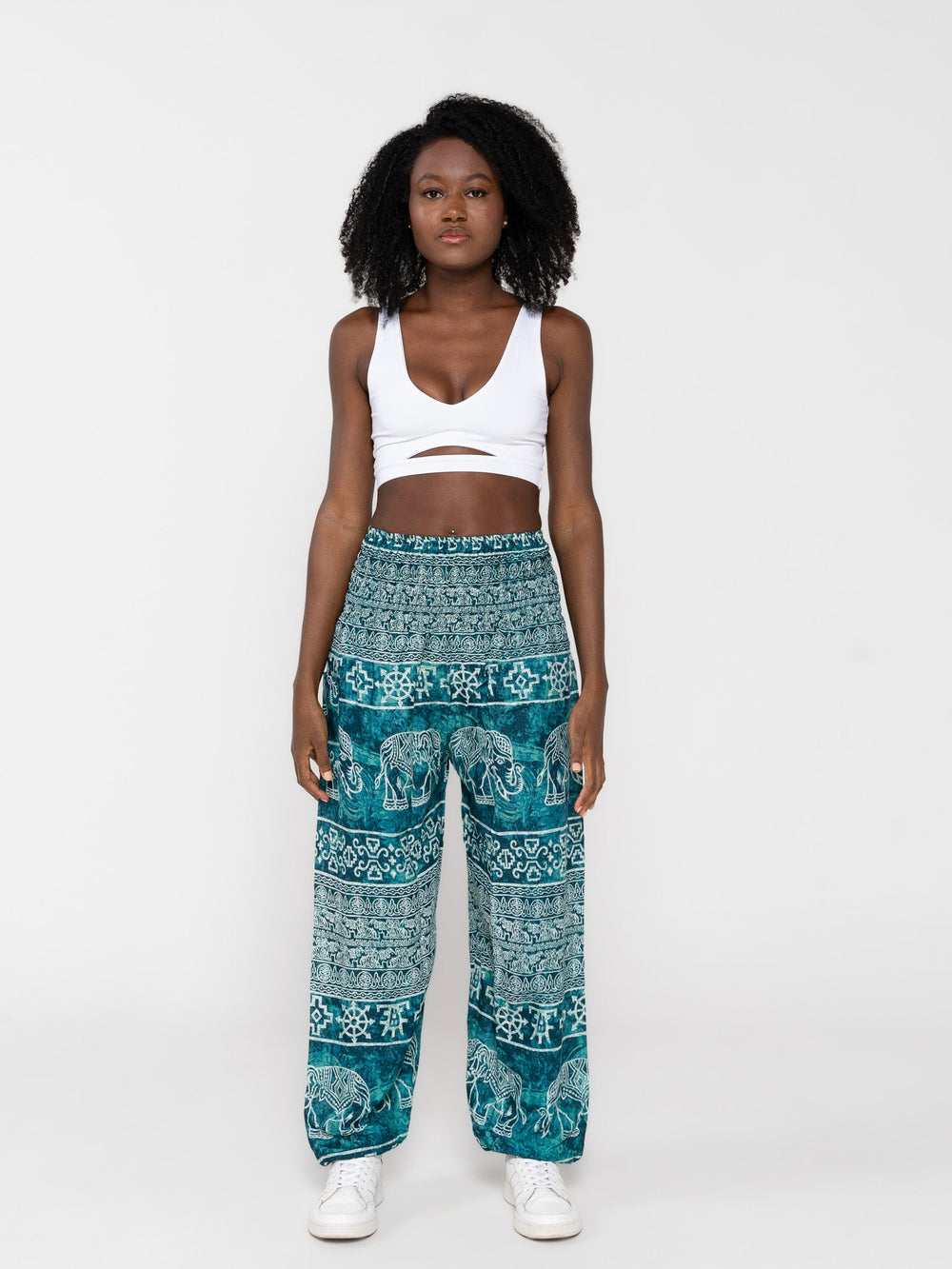 Sarva Turquesa - Pantsforlove Pantalones anchos, pantalones yoga