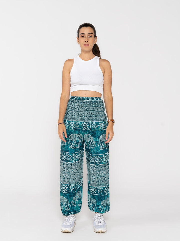 Sarva Turquesa - Pantsforlove Pantalones anchos, pantalones yoga
