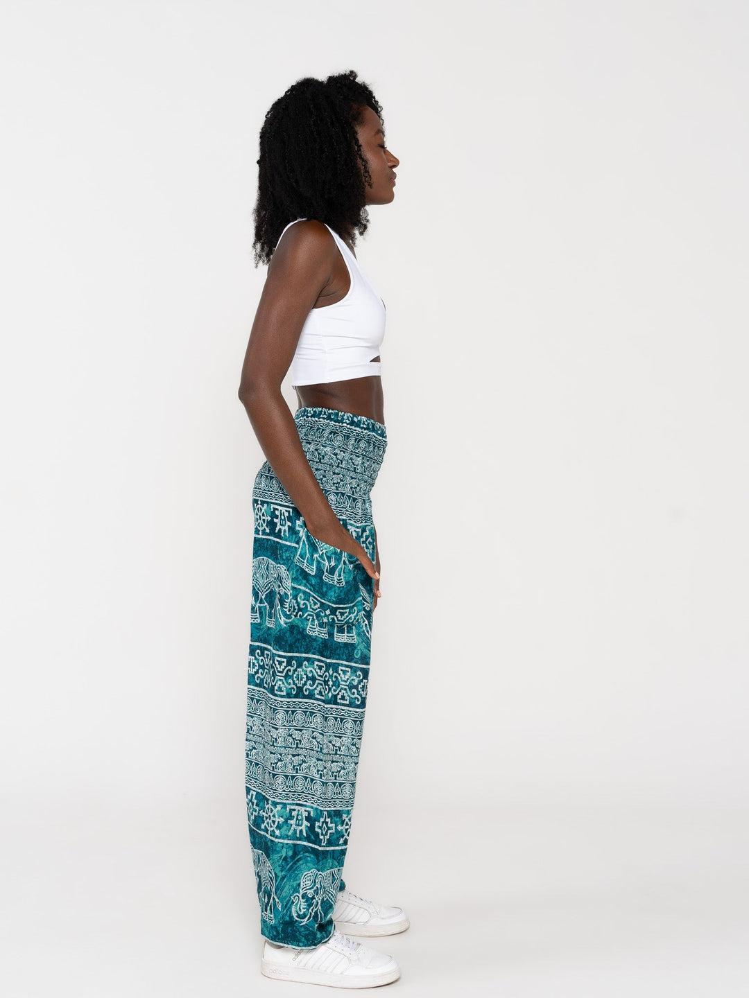 Sarva Turquesa - Pantsforlove Pantalones anchos, pantalones yoga