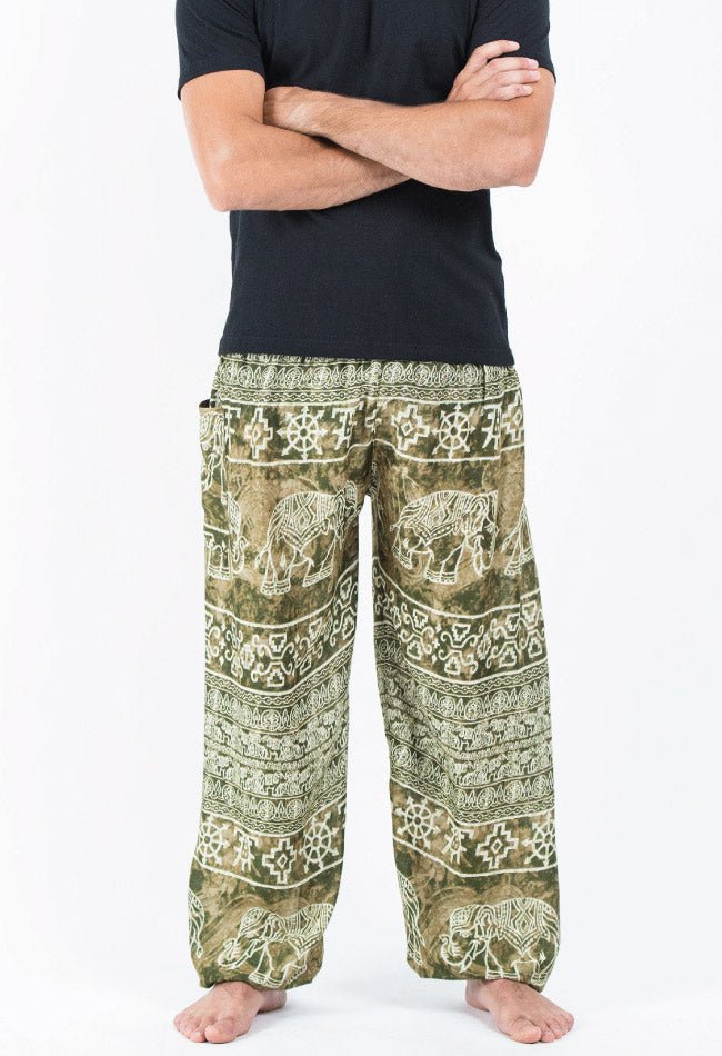 Sarva Verde Oliva - Pantsforlove Pantalones anchos, pantalones yoga